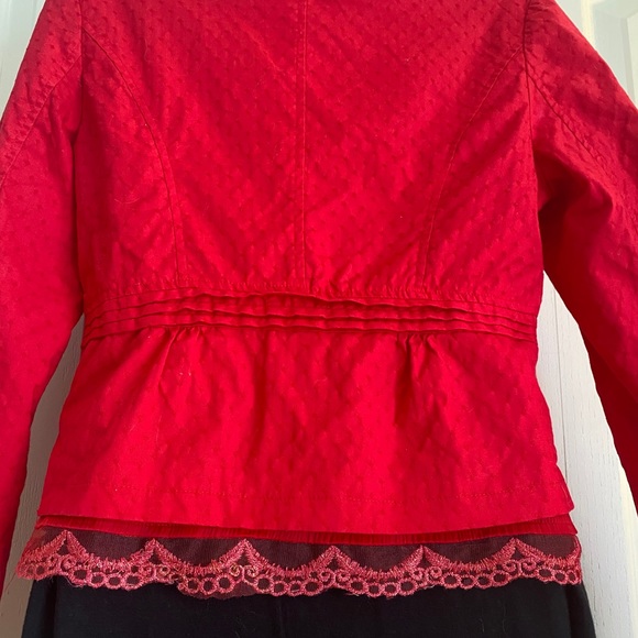 KAMAQI fitted red blazer - Picture 8 of 10